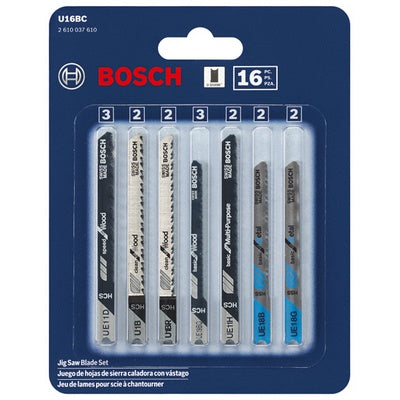 Bosch U16BC 16Pc Multipurpose Ushk Jsb Set