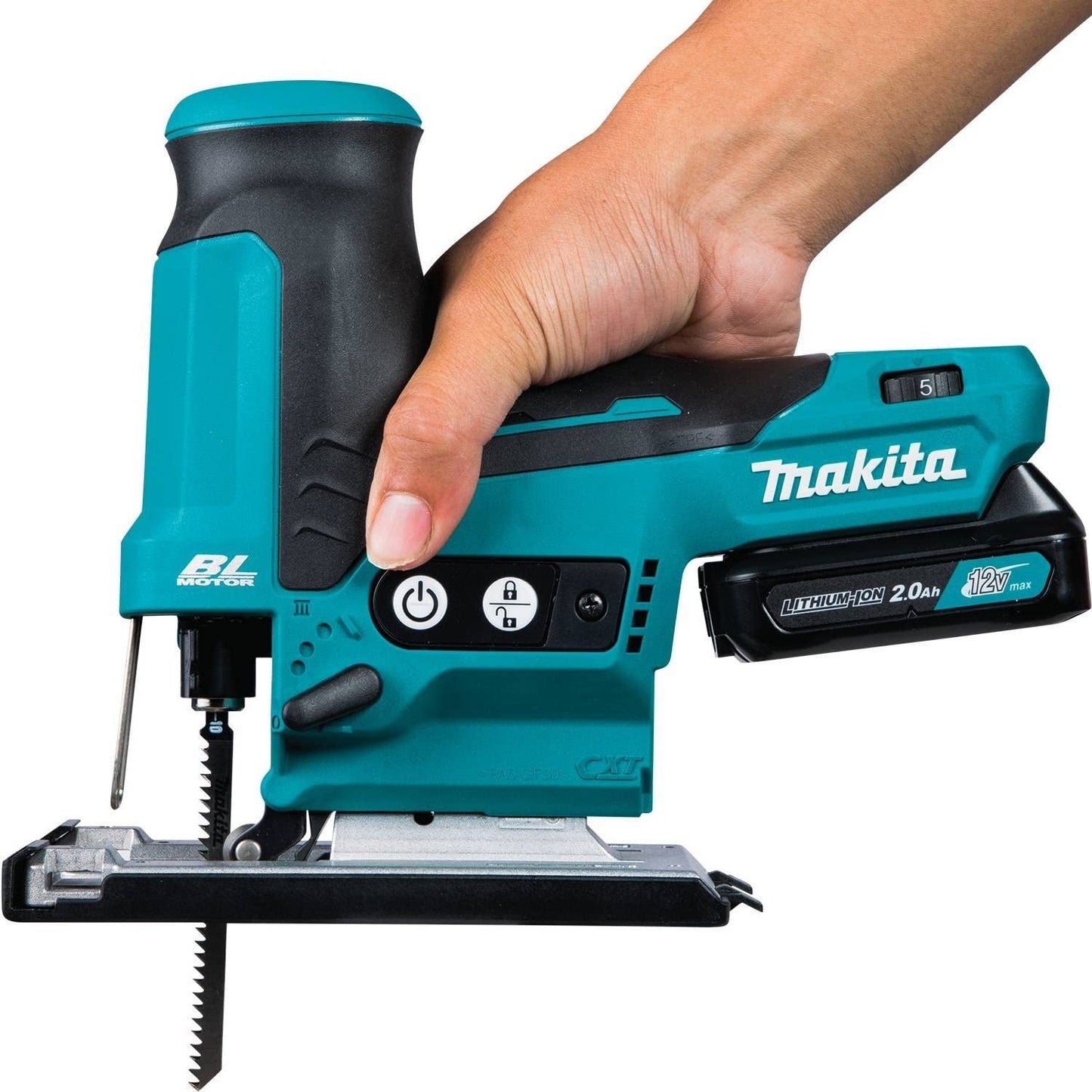 Makita VJ05R1J 12V max CXT® Lithium‑Ion Brushless Cordless Barrel Grip Jig Saw Kit (2.0Ah)