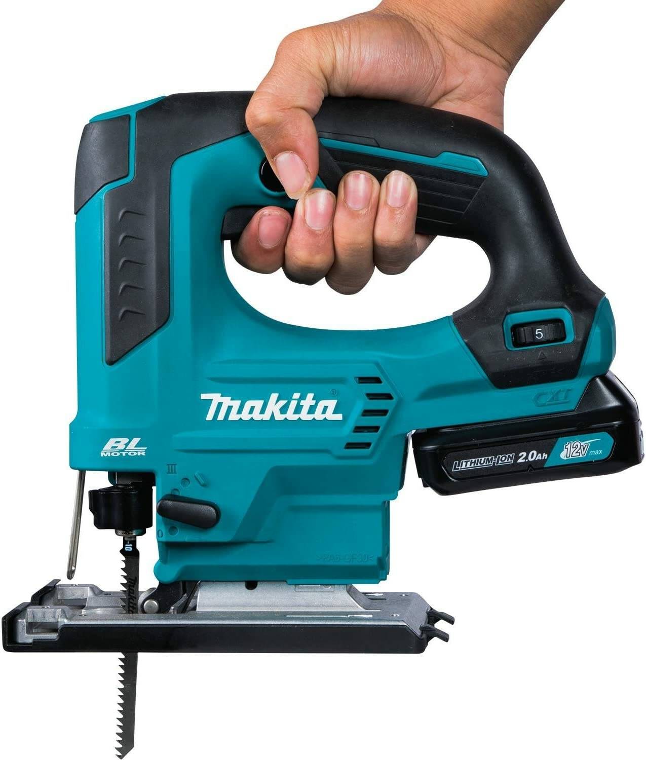 Makita VJ06R1J 12V Max Cxt® Lithiumion Brushless Cordless Top Handle Jig Saw Kit