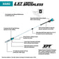 Makita XAU02PTB 36V (18V X2) LXT® Brushless 10" Telescoping Pole Saw Kit, 13' Length (5.0Ah)