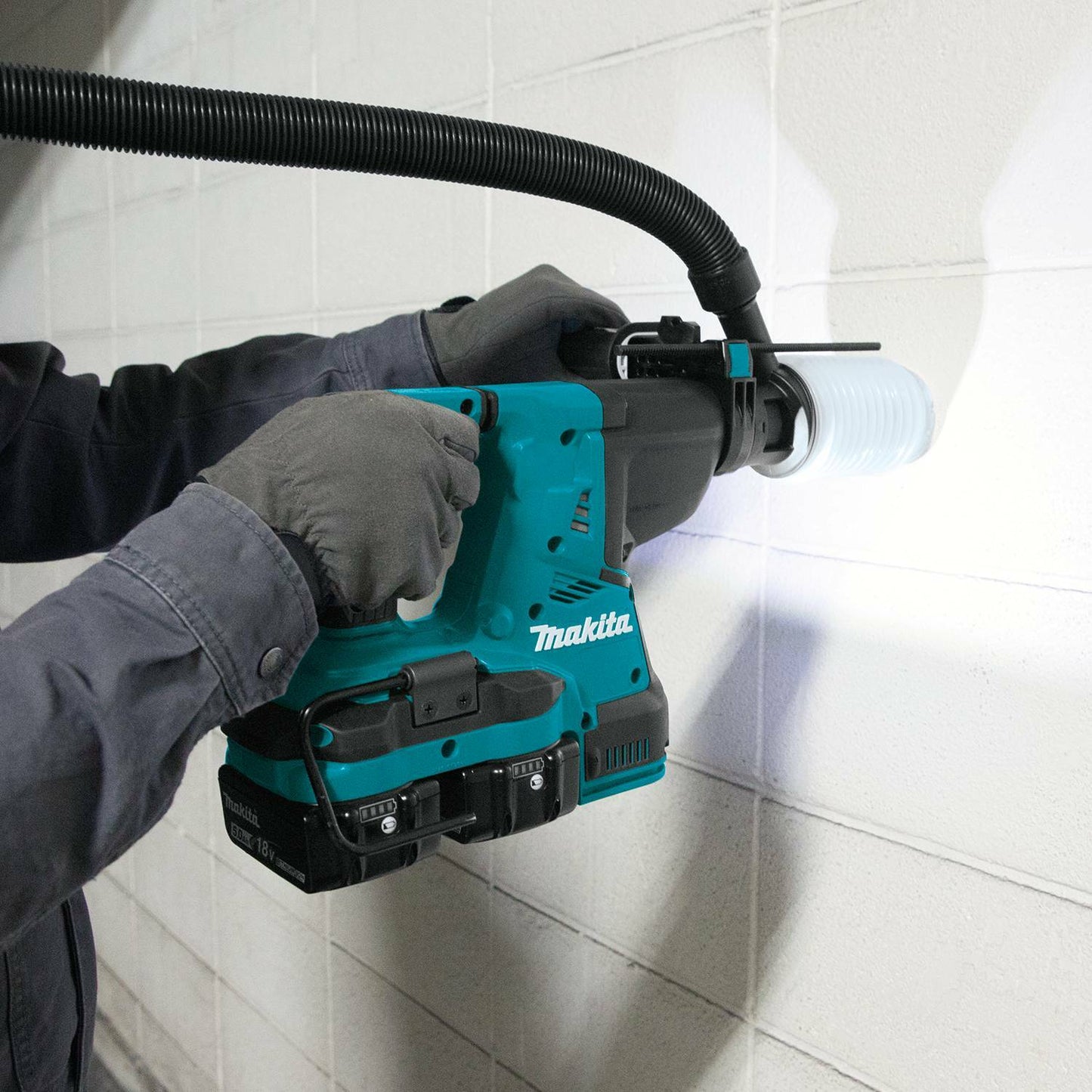 Makita XRH08PT 36V (18V X2) Lxt® Brushless 11/8" Avt® Rotary Hammer Kit, Accepts Sdsplus Bits