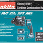 Makita XRH12Z 18V Lxt® Lithiumion Brushless Cordless 11/16" Avt® Rotary Hammer, Accepts Sdsplus Bits, Aws® Capable, Tool Only