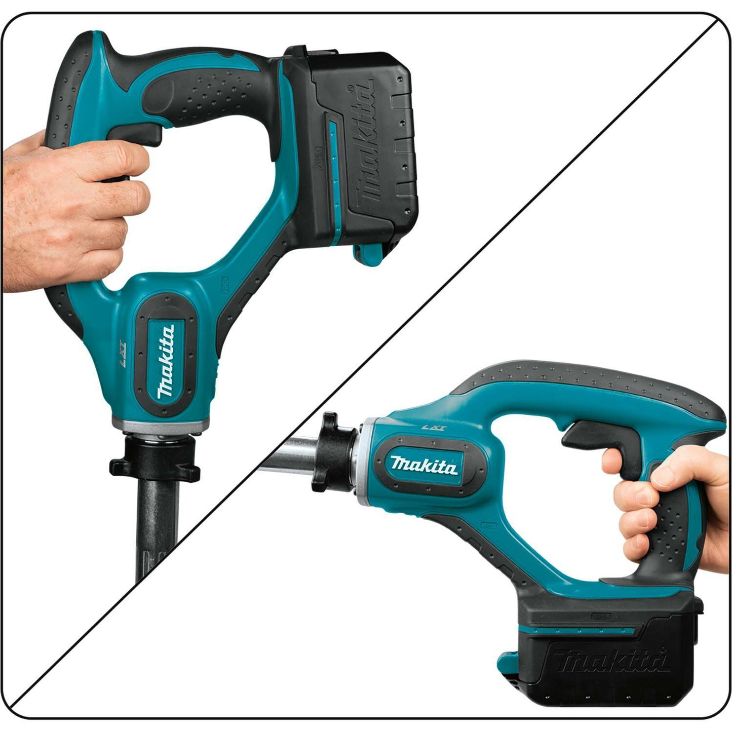 Makita XRV02Z 18V LXT® Lithium‑Ion Cordless 8' Concrete Vibrator, Tool Only