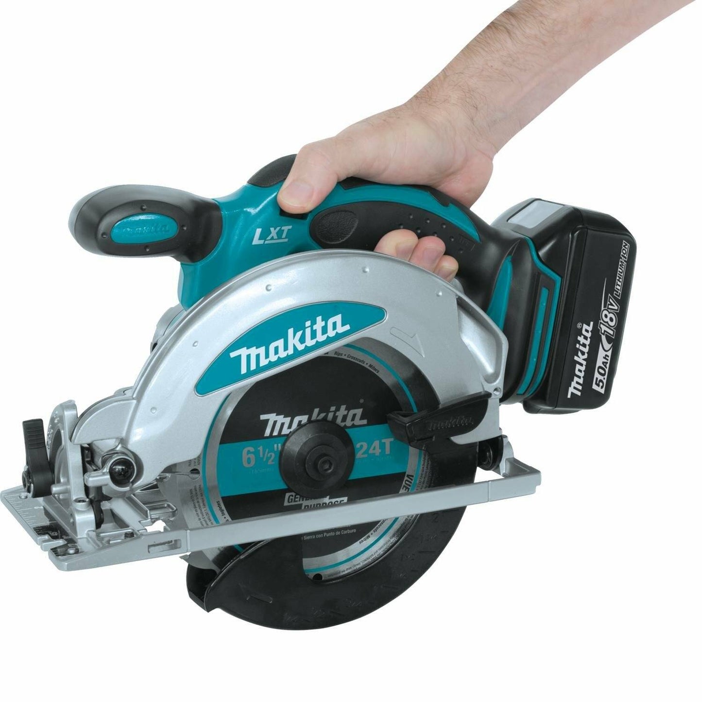 Makita XSS01T 18V LXT® Lithium‑Ion Cordless 6‑1/2" Circular Saw Kit (5.0Ah)